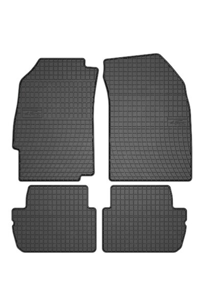 FroGum Set 4 covorașe auto ElToro din cauciuc pentru Chevrolet Spark IV 2015-2022 Hatchback Negru