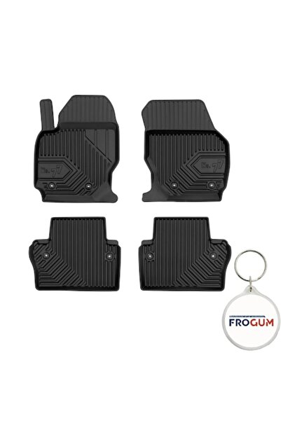 FroGum Set 4 covorașe auto din cauciuc tip tavă Premium 3D pentru Volvo V70 III Combi, fabricate între 09.2007 - 2016 și