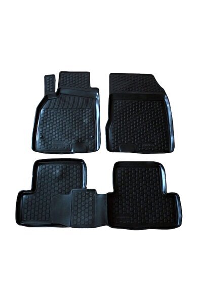 Renault Covorașe premium din cauciuc pentru tăvi, Fluence, 2009-2015, 4 bucăți