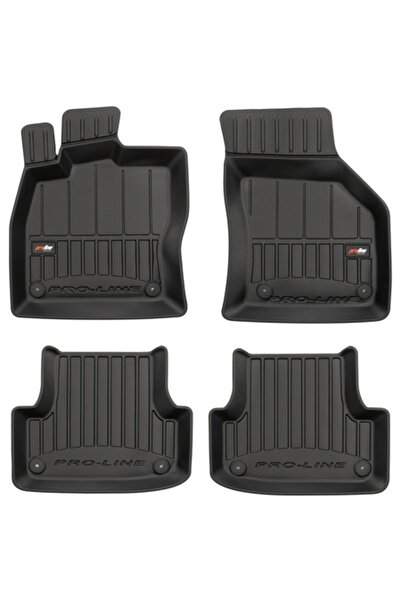 FroGum Set 4 covorașe auto ProLine din cauciuc pentru Audi A3 Sportback 8V 2013-2020 Hatchback, 5 uși, negru