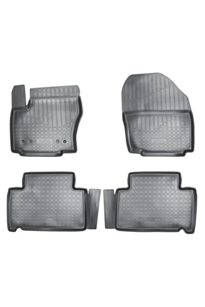 Ford Covorașe auto din cauciuc tip tavă NORM Premium, S-Max, 2006-2015, 4 bucăți