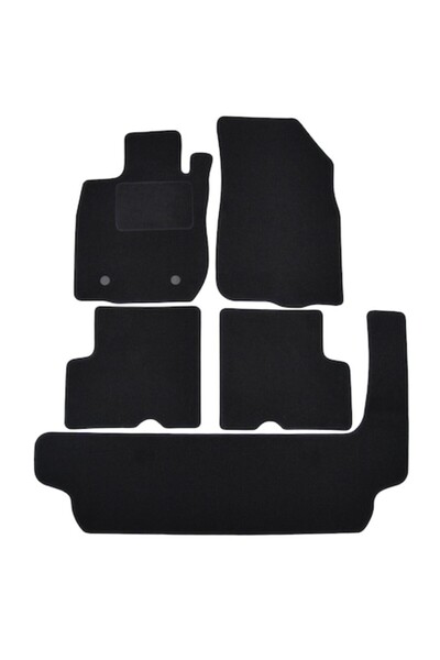 J&J automotive Set covorașe auto velur, Dacia Logan, 2006-2012, 4 bucăți