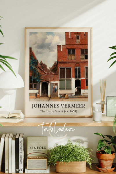tablodea Pictură de Johannes Vermeer, Pictură decorativă modernă minimalistă ...