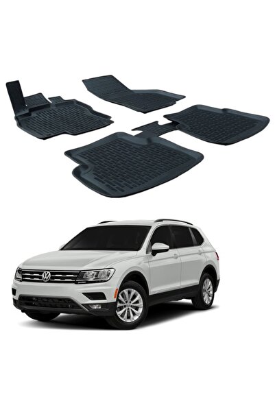 OEM Rubber Tray Mats SCOUTT, Volkswagen Tiguan, 2016-, 4 pieces