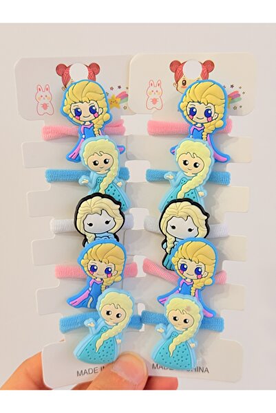 EliraToka SET DE 10 MODELE DE ANIȚI DE SILICON DRUMIȚI PENTRU FETE-BEBE