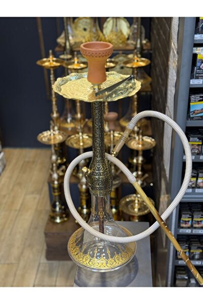 DR KARAM HOOKAH Ağır Bakır Nargile Seti 65 cm