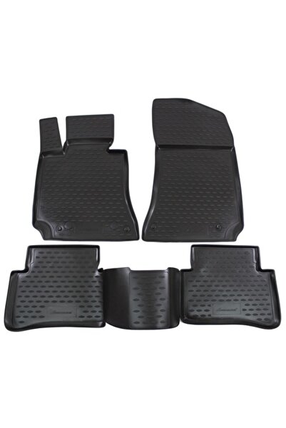 OEM Premium Rubber Mat Set, Mercedes-Benz E-Class (W212), 2009-2016, 4 Pieces