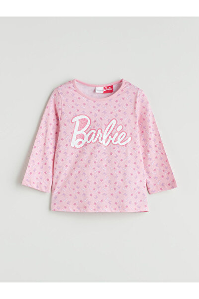 LC Waikiki Barbie Baskılı Kız Çocuk Pijama Takım