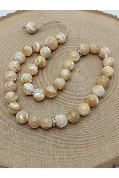 Yasamtohumu Taş Karamel 33 bucăți de mărgele de rugăciune cu design special 8...