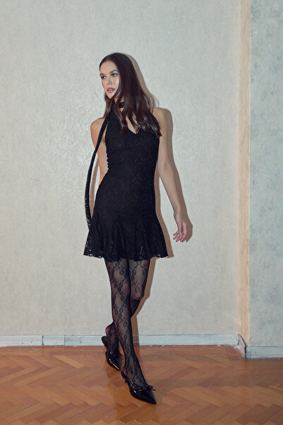 LAMODEMAPASS BALLET Dantelli Elbise