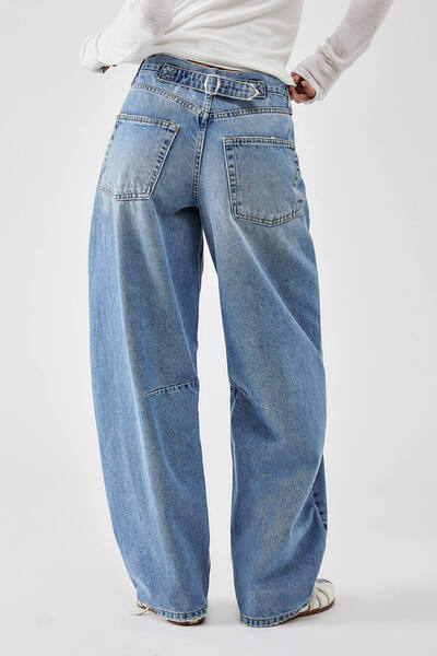 DEEFWEAR Buckle Detail Logan Jean