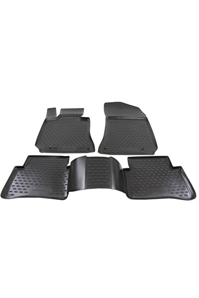 OEM Premium Rubber Mat Set, Mercedes-Benz E-Class (W212), 2009-2016, 4 Pieces