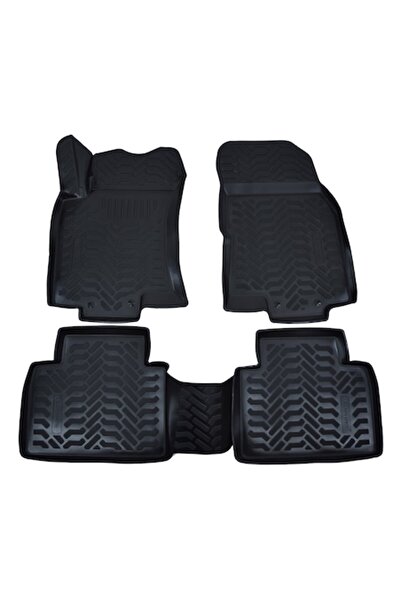 OEM Covorașe de cauciuc tip tavă Premium, Nissan X-Trail, 2000-2007, 4 bucăți