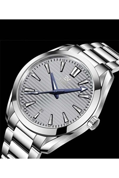 everd Men's Watch Brand Silver with Grey Dial