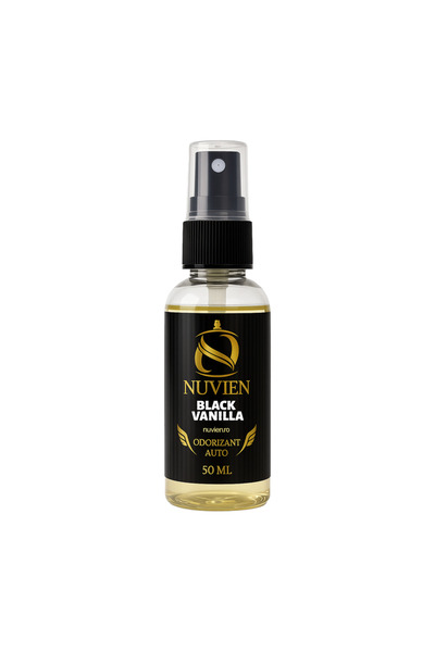 Nuvien Odorizant auto concentrat, 50 ml, inspirat din Black Vanilla