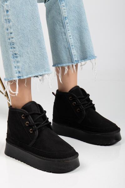 SUİNS SHOES Ghete de damă Suins Stein Model, complet căptușite cu blană, cu ș...