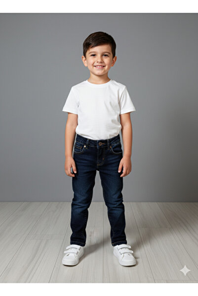 Selvira Boy's Vintage Washed Lycra Slim Fit Skinny Jeans