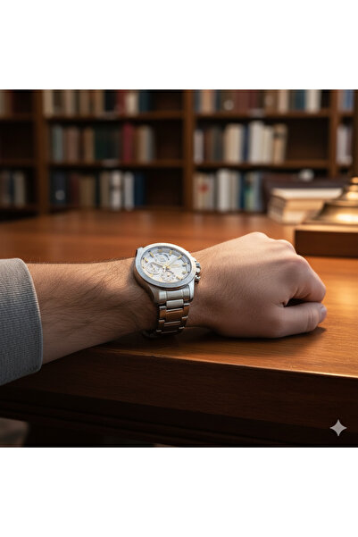 Slazenger Sl.09.2482.2.04 Men's Wristwatch |   Yellow Detailed 44 mm Steel Power and Functionality