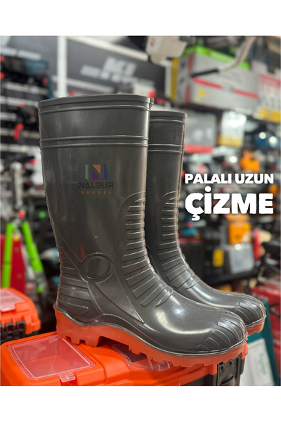 Nalbur Bakkal PALALI Pvc Uzun Çizme