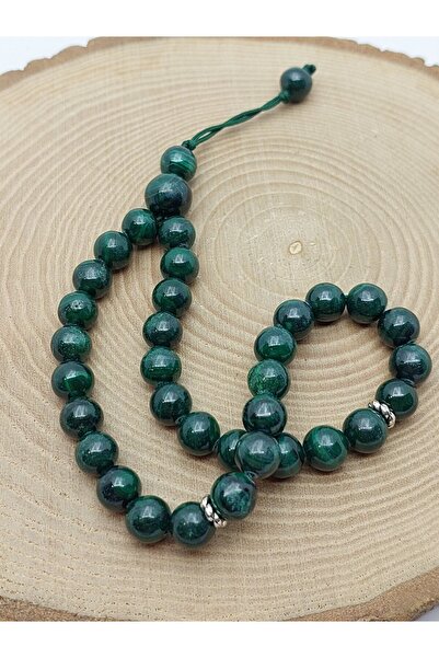 Yasamtohumu Malachit Stone Royal Quality 33 bucăți special concepută mărgele ...