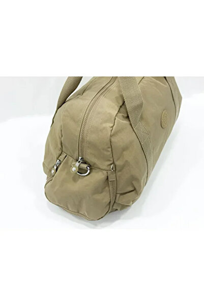 Sanmorris Τσάντα αθλητικών και ταξιδιωτικών ειδών Unisex με υφασμάτινο υλικό κρυστάλλινο και λουράκια σταυρωτού τύπου