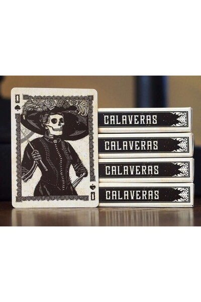 OyuncaklarÜlkesi Bicycle Calaveras V2 Premium Playing Cards Deck of Cards