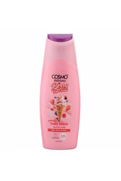 Cosmo لوشن الجسم اللذيذ بنكهة التوت والزبادي - 400 مل