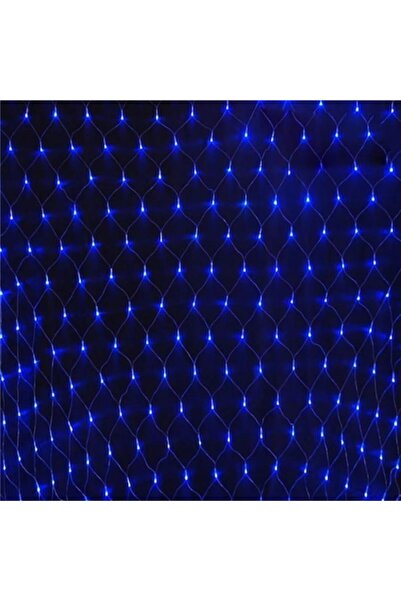 GOLD MARKET Christmas light net, 8 m x 2 m, 640 LEDs, blue, with 8 modes