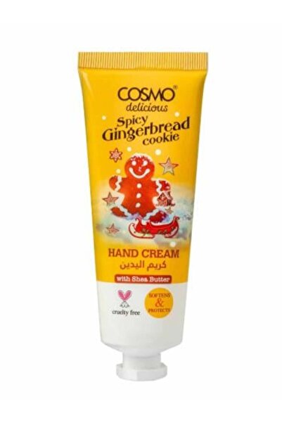Cosmo كريم لليدين برائحة كعك الزنجبيل الحار من ديليشس - 75 مل