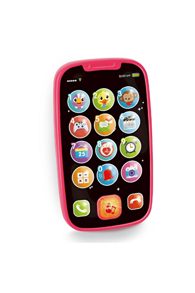 Picodino Interactive Toy for Babies, First Smartphone, HOLA TOYS, Pink