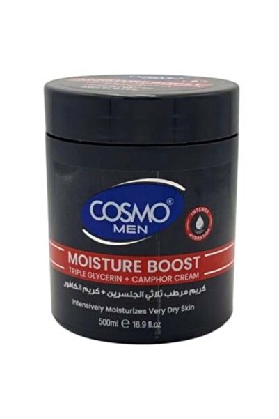 Cosmo كريم مرطب ثلاثي الجلسرين مع الكافور للرجال من - 500 مل