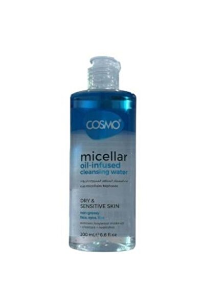 Cosmo منظف الوجه بماء ميسيلار ممزوج بالزيوت للبشرة الجافة والحساسة - 200 مل