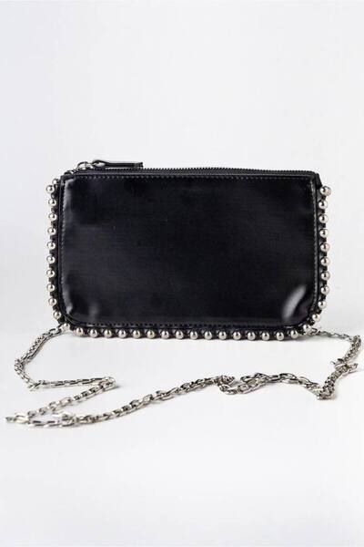 Marvelis حقيبة كتف وحقيبة يد نسائية بتفاصيل لؤلؤية من بابل