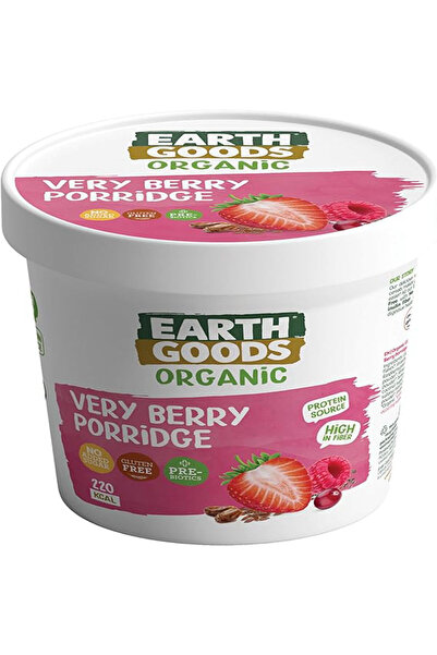 Earth Goods Organic عصيدة التوت الخالية من الغلوتين 60 جرام × 6