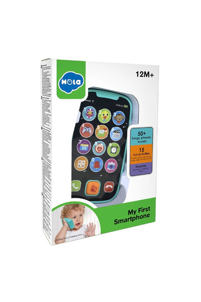 Picodino Interactive Toy for Babies, First Smartphone, HOLA TOYS, Blue