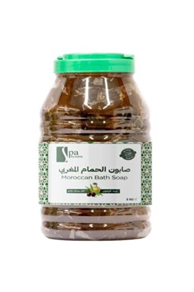 Spa System صابون الحمام المغربي بزيت الزيتون - 5 كجم