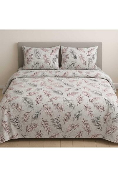 Budi 100% Cotton Double Bed Quilt Set Multi-Purpose Cover