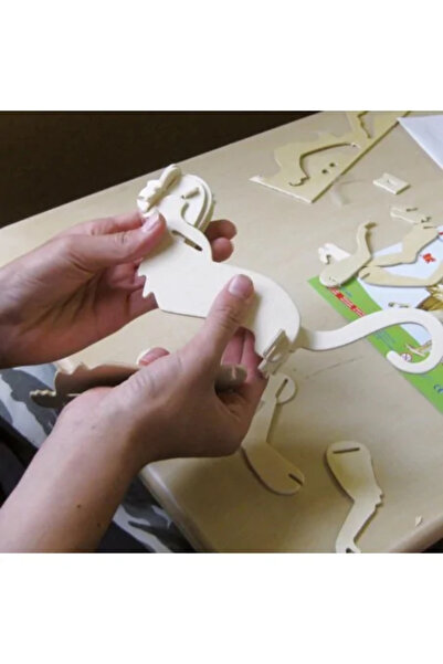 Pebaro 887, Construction Kit, Wooden Castle, 61 Pieces