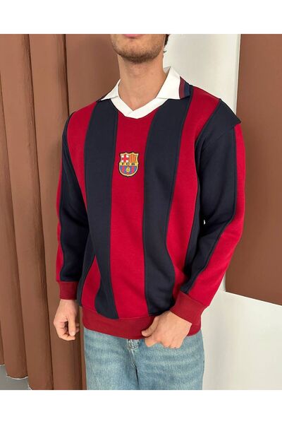 KUN SPORTSWEAR KRUVAZE YAKA PREMİUM СВІТШОТ ОВЕРСАЙЗ УНІСЕКС