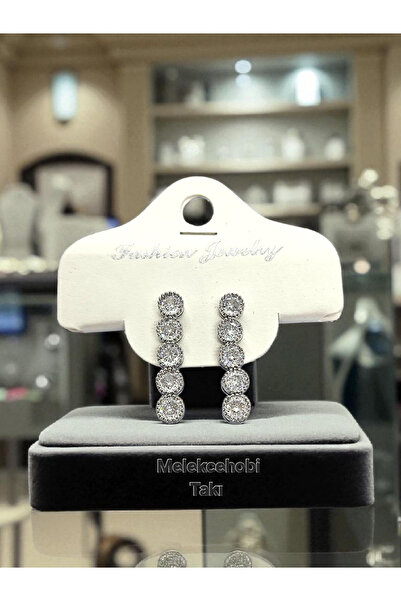 FASHİON JEWELRY Melekcehobi Jewelry Elegant and Sparkling Earrings