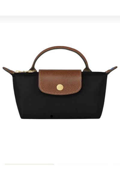 timelessbag Le Pliage Pouch With Handle / Kadın El ve Omuz Çantası