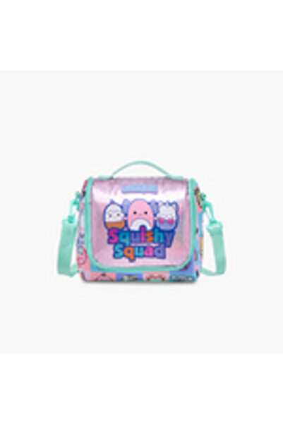 zmzm Lunch Bag with Zipper Closure and Prints from Unik-O
