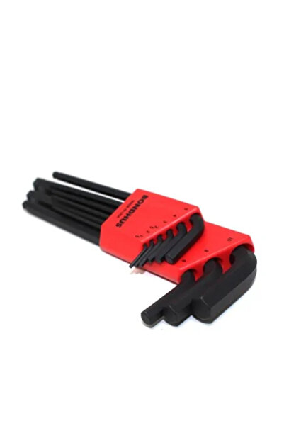 BONDHUS 10999, Set 9 chei hexagonale lungi, cap sferic, finisaj ProGuard, hexagonale 1,5-10 mm