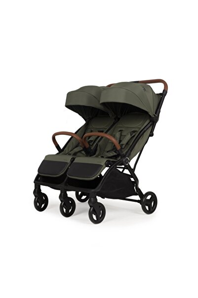 ADAMEX Alto twin stroller, autofold folding system, XXL canopy, up to 22 kg, EN1888 approved