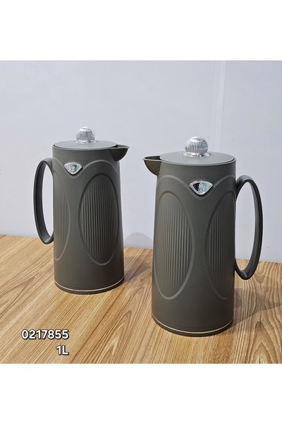 royal_camel طقم ترامس شاي وقهوة فضي 1+1 من رويال كاميل