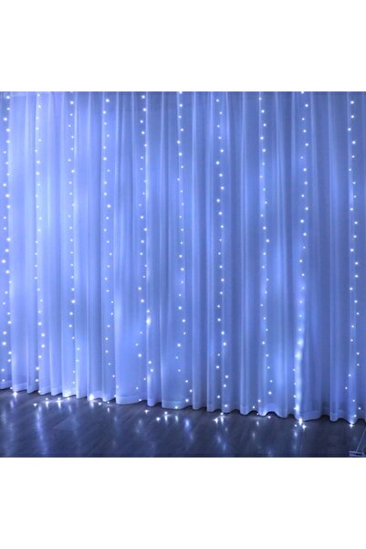 GOLD MARKET Instalație luminoasă de Crăciun tip perdea, 8 jocuri luminoase, 3...