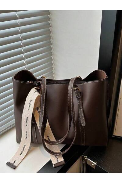 Marvelis حقيبة يد وكتف نسائية كبيرة الحجم بحزام كولون