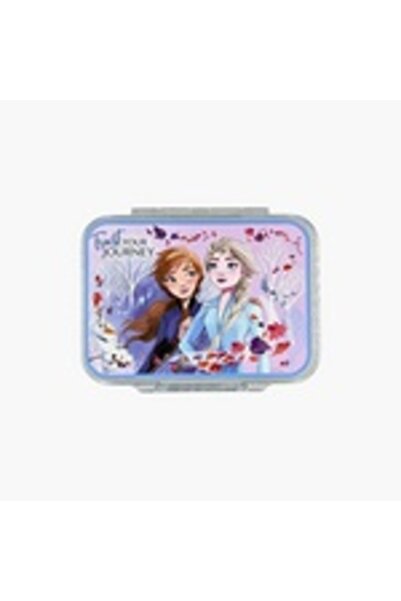 TINY WHEEL Transparent Lunch Box by Disney Elsa and Anna