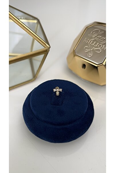 SU PERİSİ TAKI BİJUTERİ Cerrahi Çelik Gold Zirkon Taşlı Arı Model Piercing ,Tragus,Helix