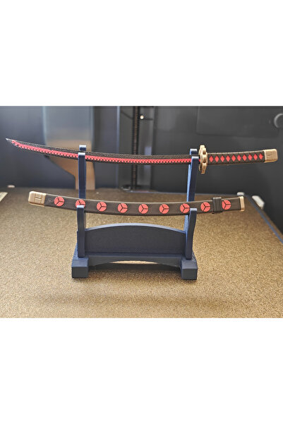 Yeni Listede Olmayan مجموعة سيف شوسوي كاتانا الصغير ذو الشفرة السوداء 18 سم -...